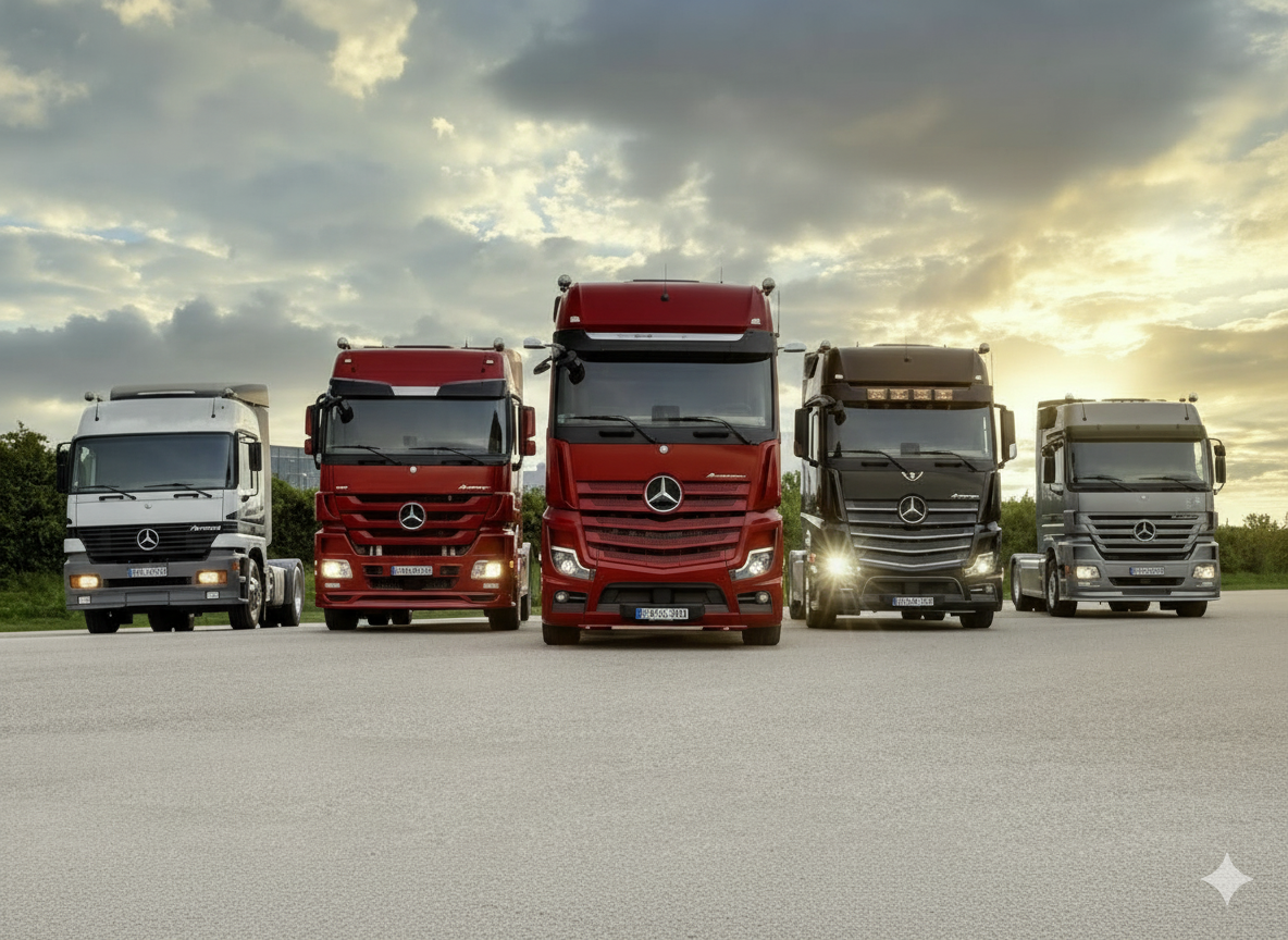 Caminhões Munck em operação